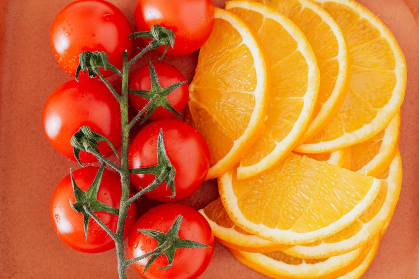 Οι ντομάτες είναι μια εξαιρετική πηγή βιταμίνης C.